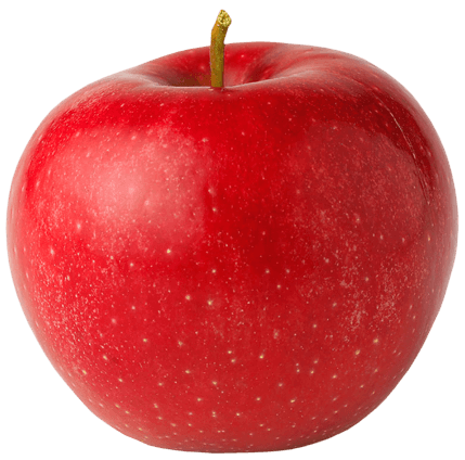 red apple